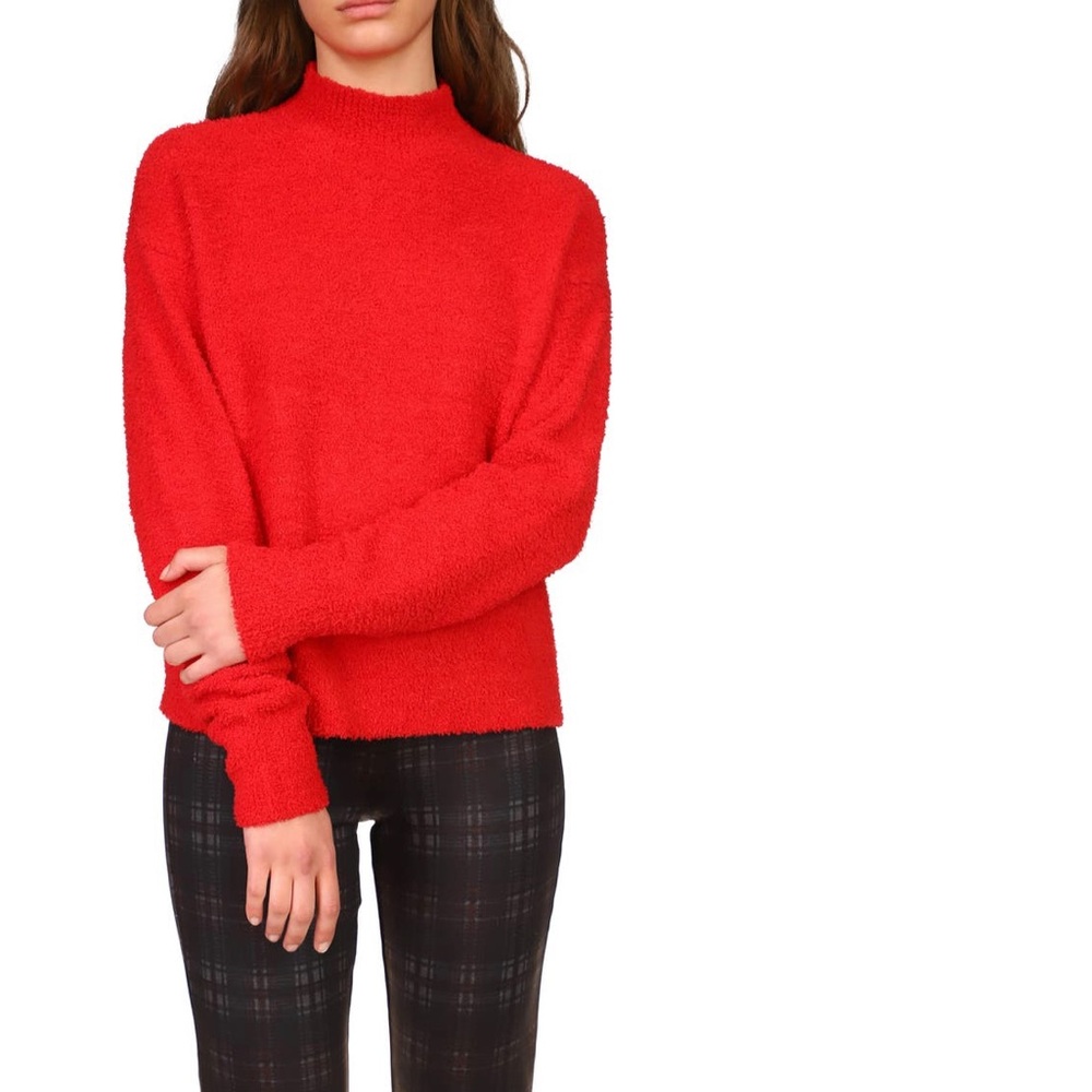 Sanctuary mock neck sweater. Size small